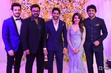 Celebs At Samantha Naga Chaitanya Wedding Reception